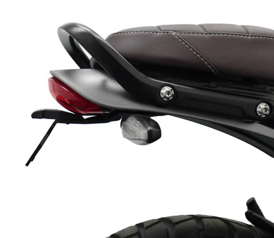 Triumph Scrambler 400 X Kennzeichenträger von Evotech Performance 2024+